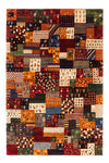 Loribaft Rug 92x137cm - Perserteppich Wollteppich - Rectangle / Multicolored / 92 x 137 cm Rectangle