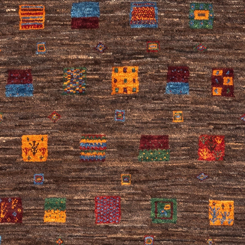 Gabbeh Rug - Loribaft Perser - Royal - 119 x 82 cm - grey