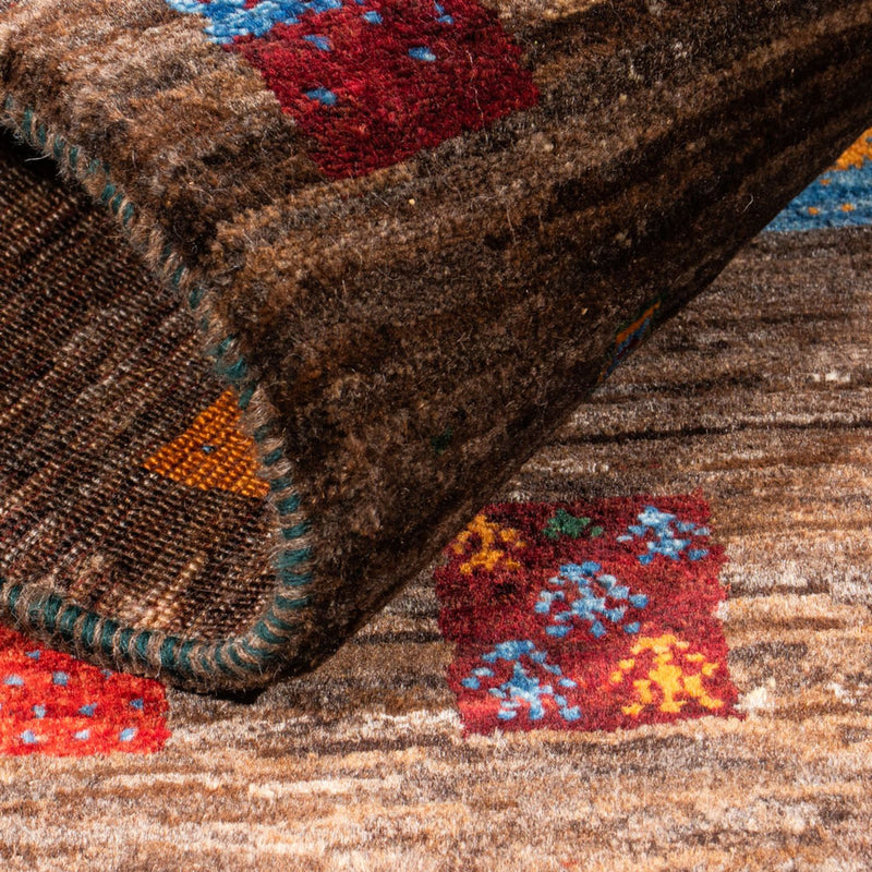 Gabbeh Rug - Loribaft Perser - Royal - 119 x 82 cm - grey