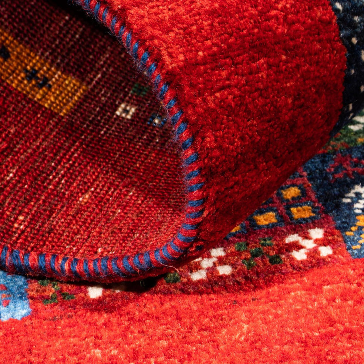 Gabbeh Rug - Loribaft Perser - Royal - 130 x 83 cm - multicolored