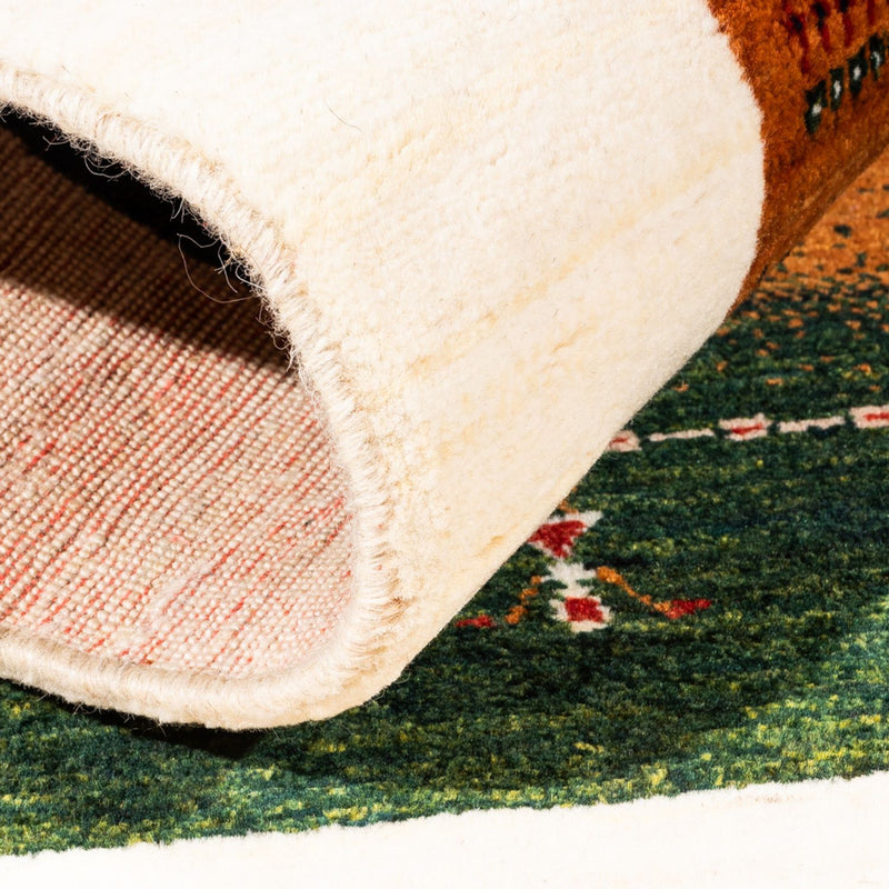 Loribaft Rug 129x88cm - Perserteppich Wollteppich