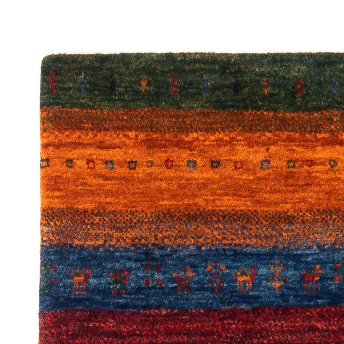 Gabbeh Rug - Loribaft Perser - Royal - 137 x 86 cm - multicolored