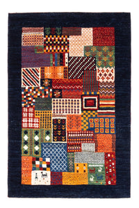 Gabbeh Rug - Loribaft Perser - Royal - 123 x 84 cm - multicolored