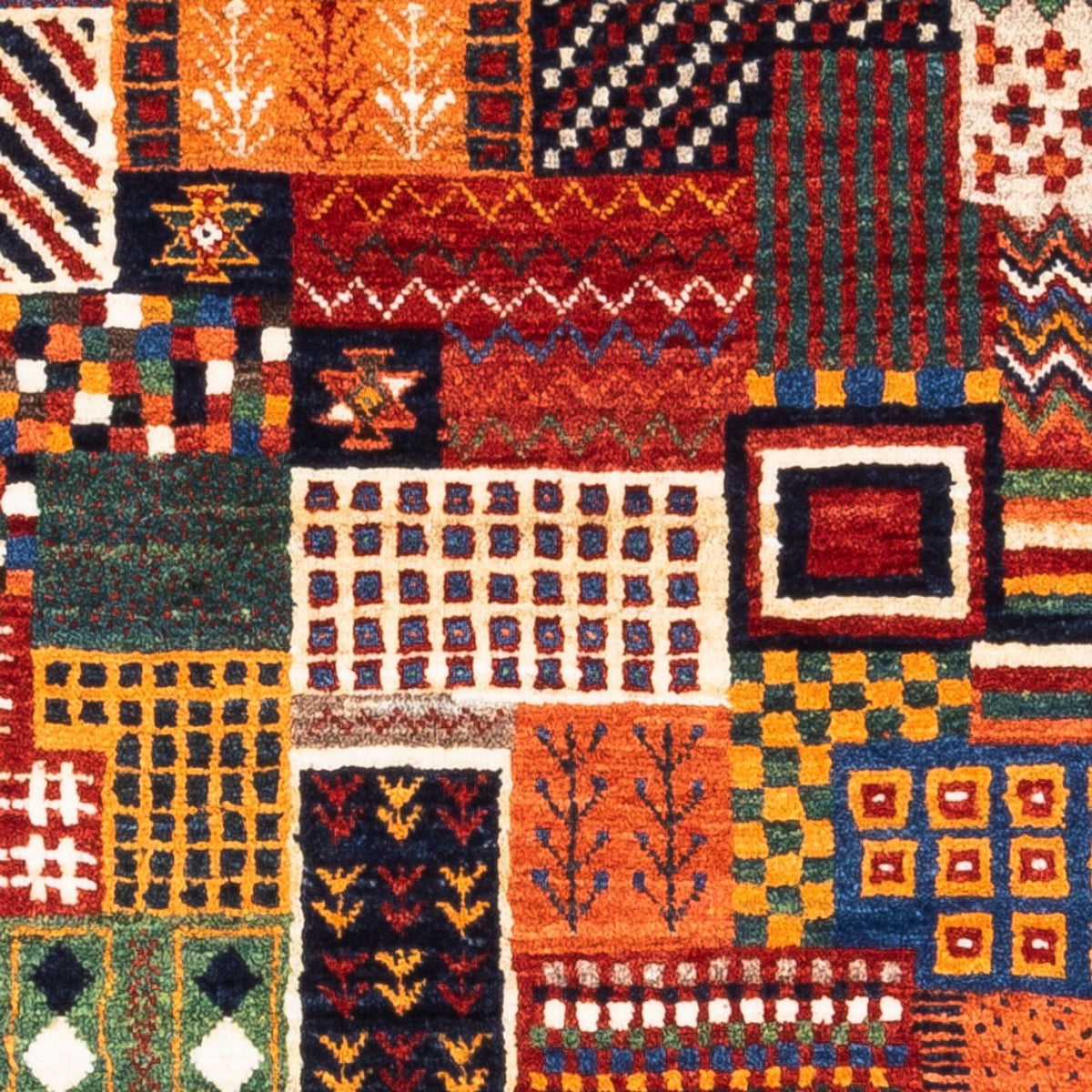 Gabbeh Rug - Loribaft Perser - Royal - 123 x 84 cm - multicolored