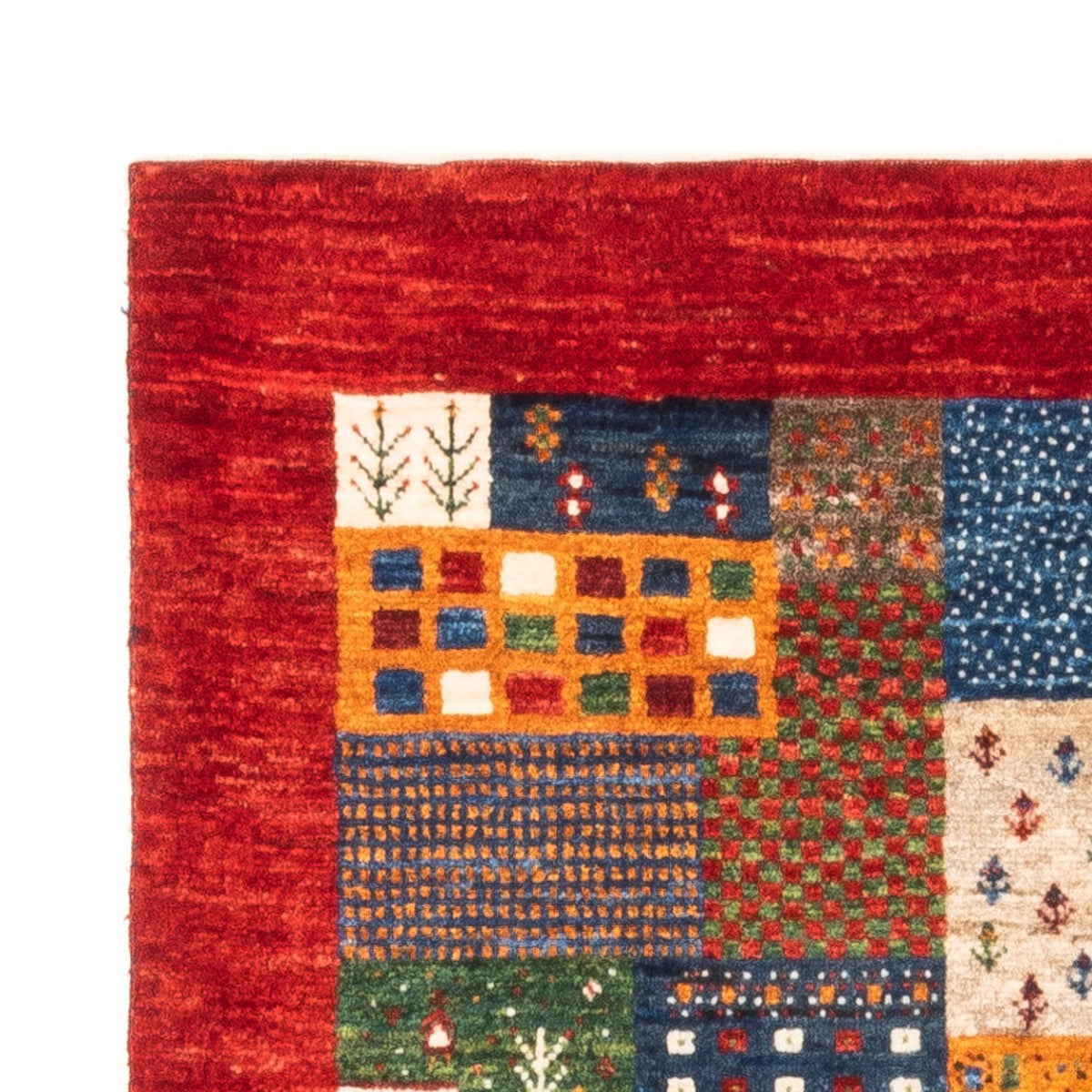 Gabbeh Rug - Loribaft Perser - Royal - 126 x 86 cm - multicolored