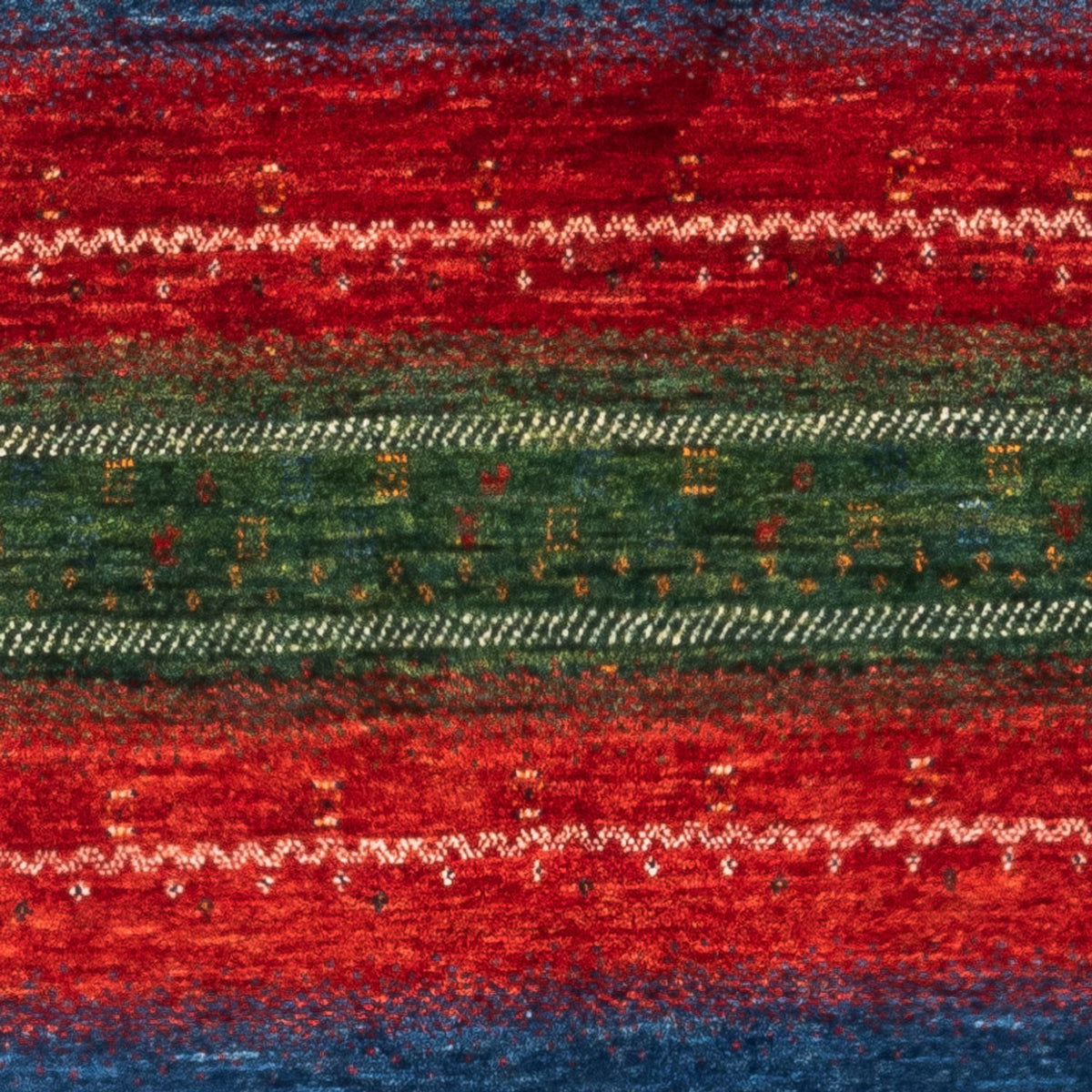 Gabbeh Rug - Loribaft Perser - Royal - 140 x 85 cm - multicolored