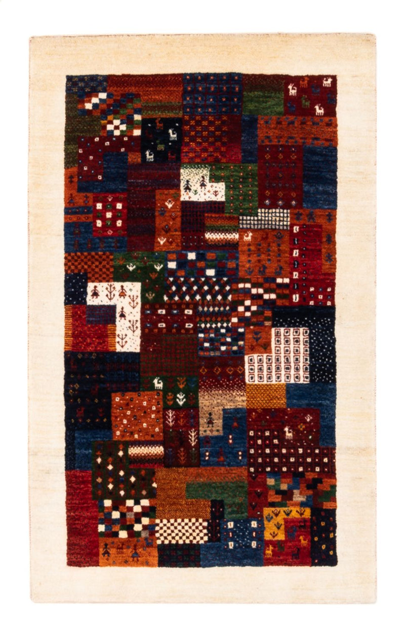 Gabbeh Rug - Loribaft Perser - Royal - 134 x 84 cm - multicolored