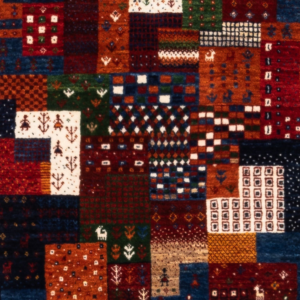 Gabbeh Rug - Loribaft Perser - Royal - 134 x 84 cm - multicolored