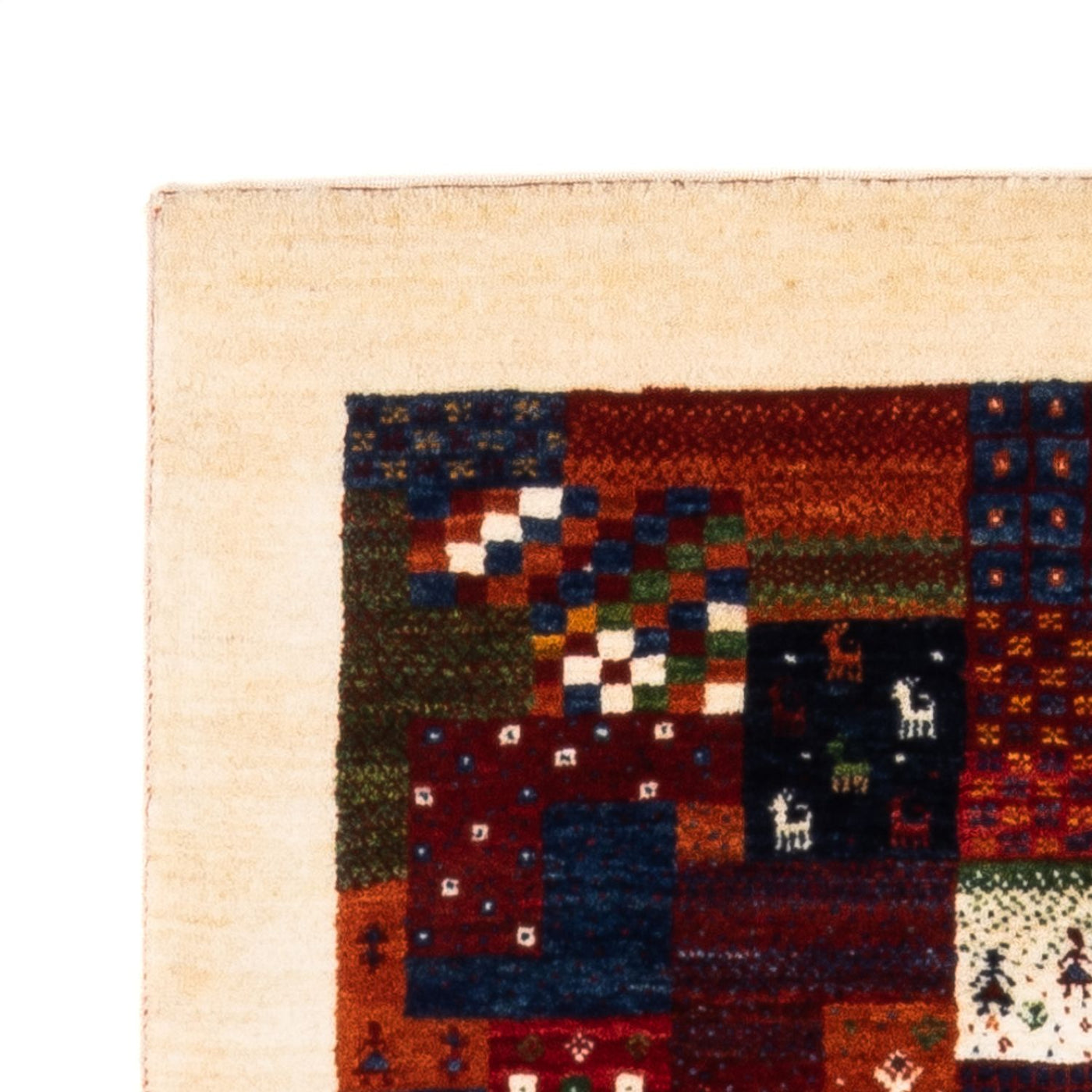 Loribaft Rug 134x84cm - Perserteppich Wollteppich