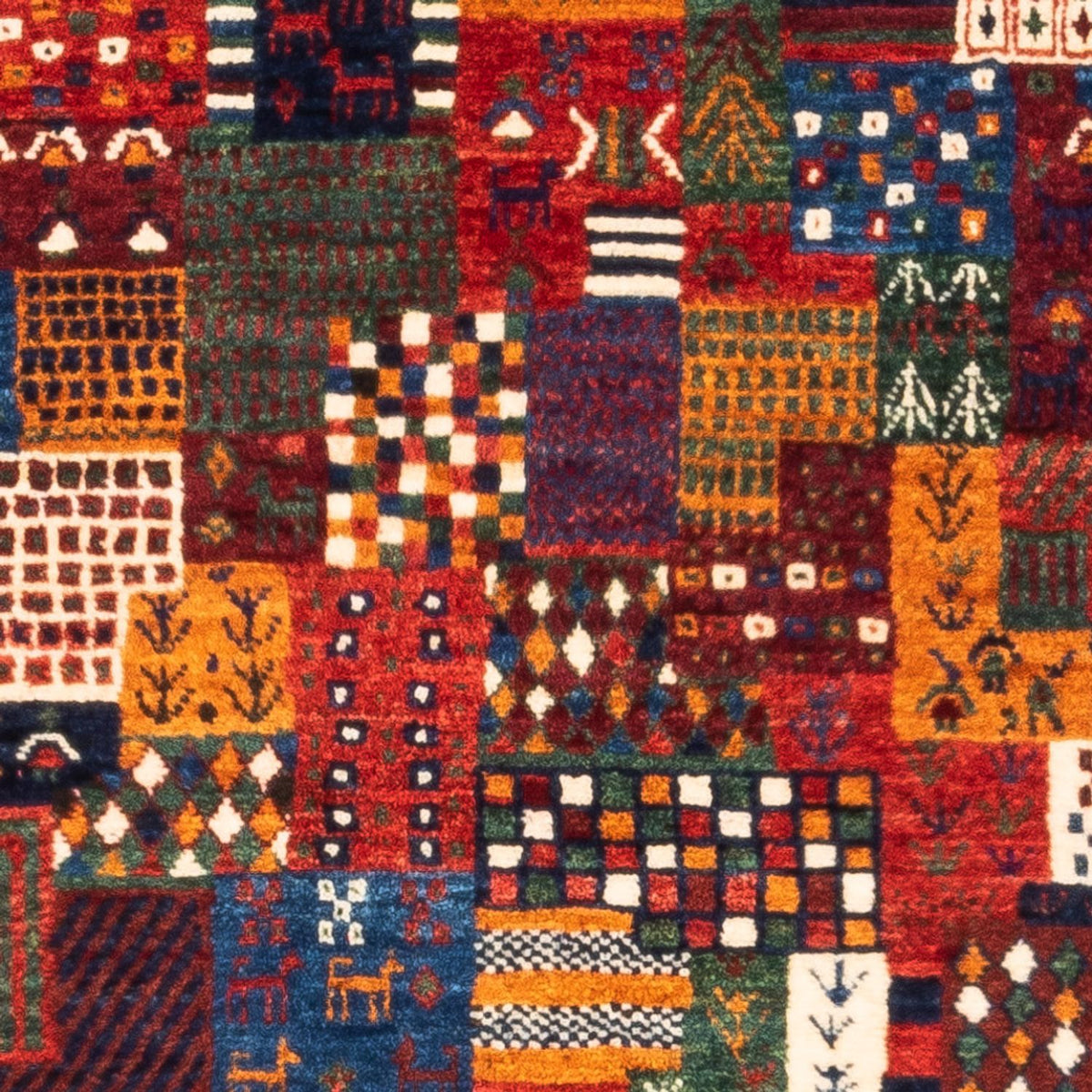 Gabbeh Rug - Loribaft Perser - Royal - 134 x 82 cm - multicolored