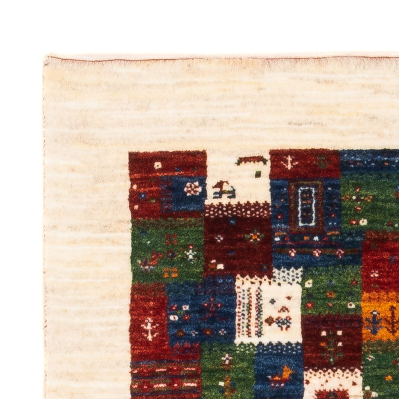 Loribaft Rug 125x83cm - Perserteppich Wollteppich