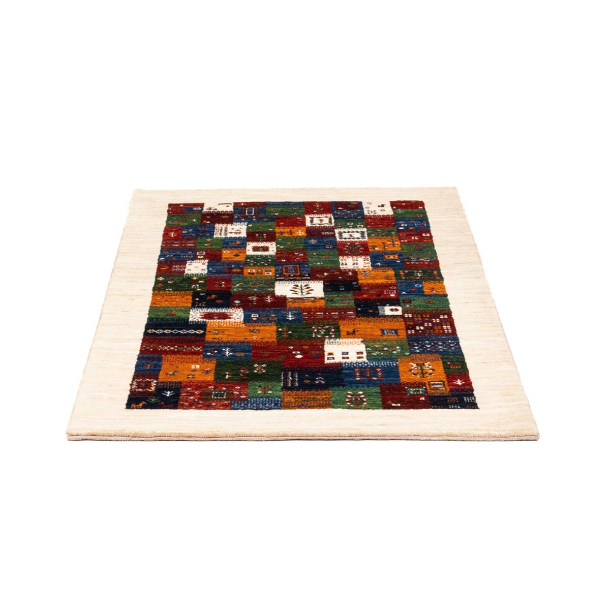 Gabbeh Rug - Loribaft Perser - Royal - 125 x 83 cm - multicolored