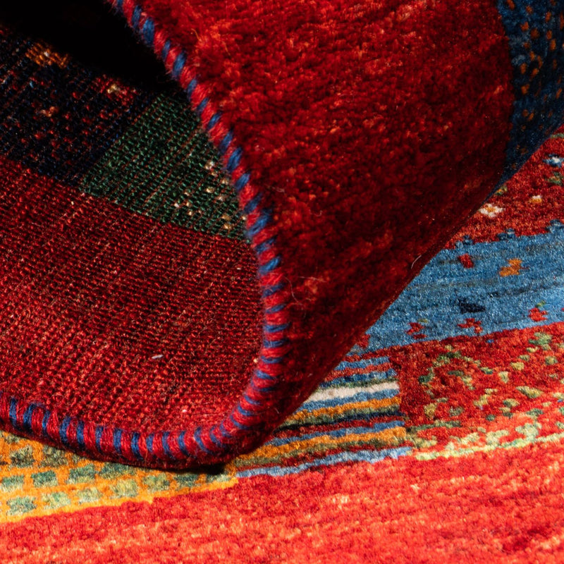 Gabbeh Rug - Loribaft Perser - Royal - 133 x 87 cm - multicolored