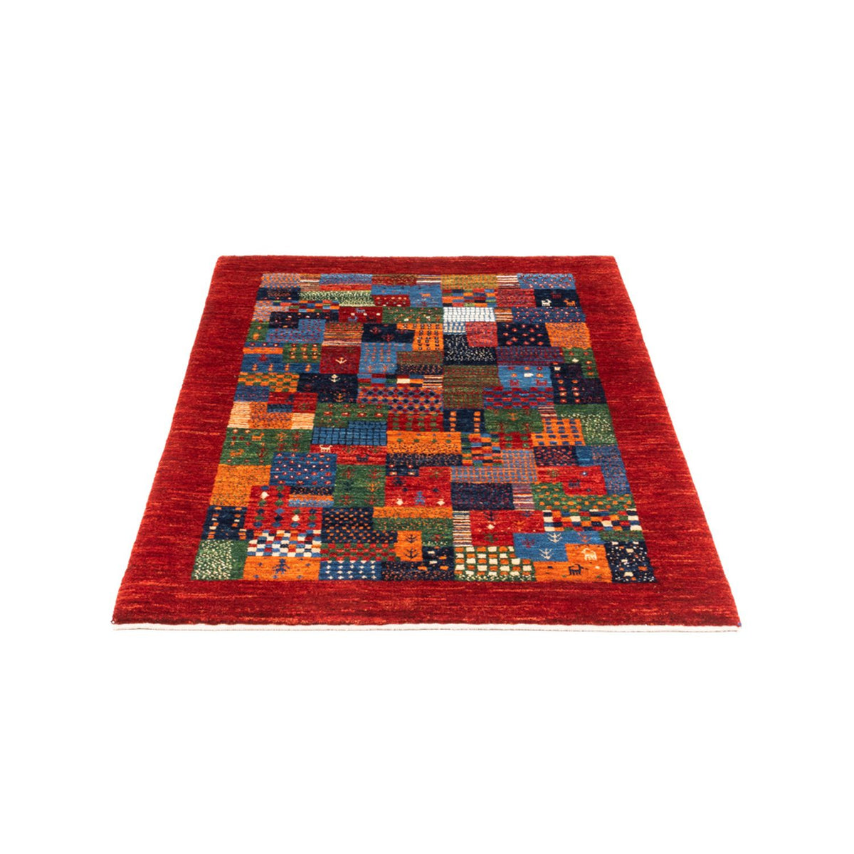 Gabbeh Rug - Loribaft Perser - Royal - 133 x 87 cm - multicolored
