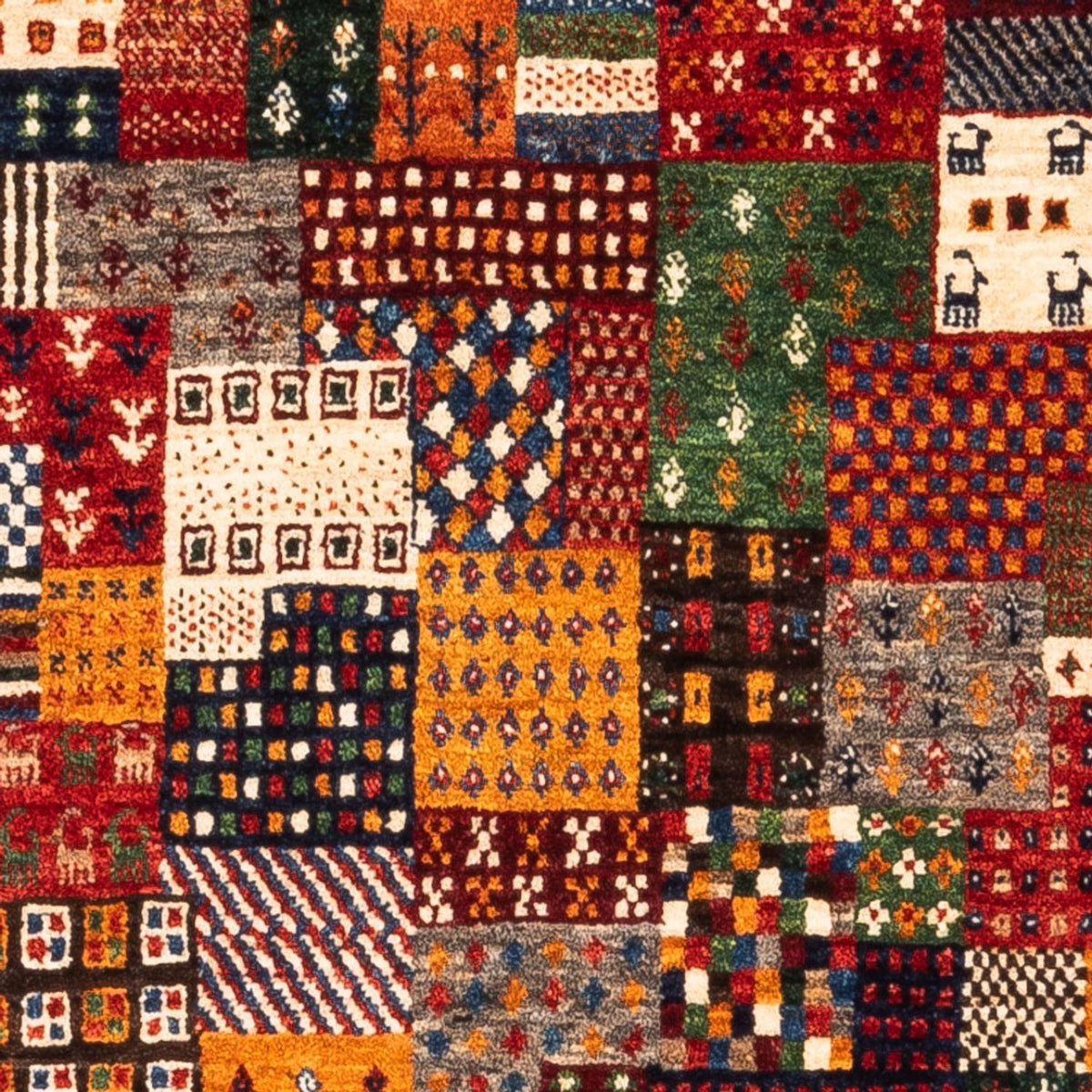 Gabbeh Rug - Loribaft Perser - Royal - 145 x 90 cm - multicolored