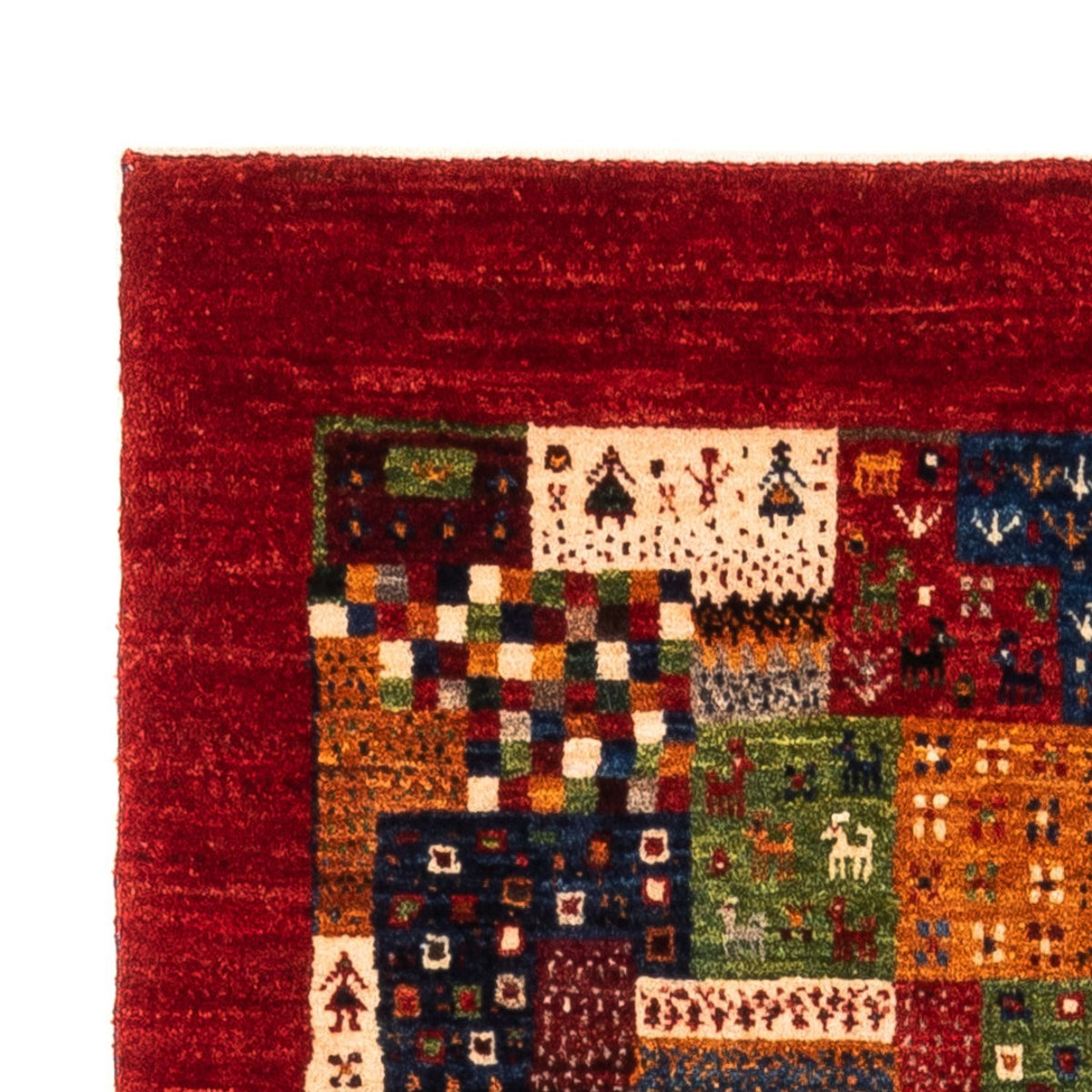 Loribaft Rug 88x142cm - Perserteppich Wollteppich