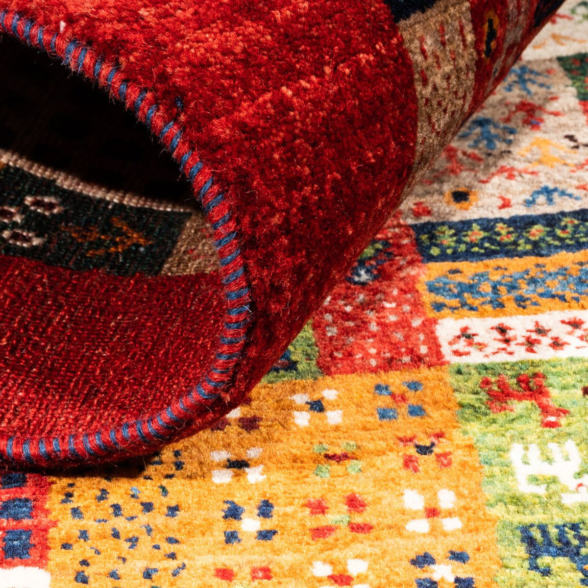 Gabbeh Rug - Loribaft Perser - Royal - 142 x 88 cm - multicolored