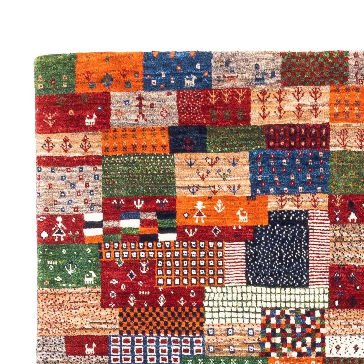 Loribaft Rug 100x147cm - Perserteppich Wollteppich