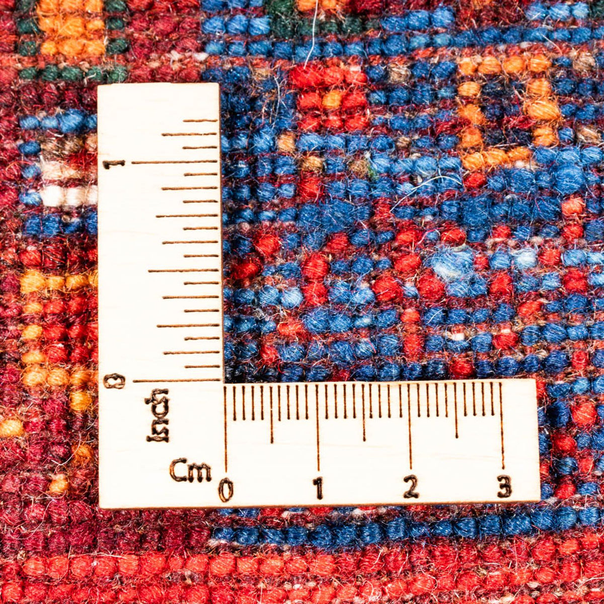 Gabbeh Rug - Loribaft Perser - Royal square  - 123 x 110 cm - multicolored