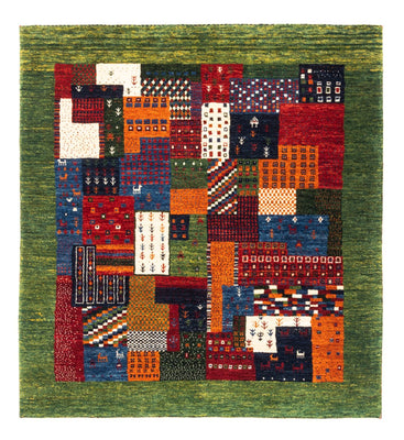 Gabbeh Rug - Loribaft Perser - Royal square  - 129 x 120 cm - multicolored
