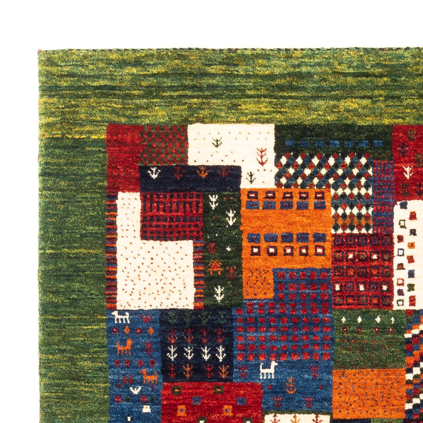 Loribaft Rug 129x120cm - Perserteppich Wollteppich