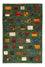 Gabbeh Rug - Loribaft Perser - Royal - 129 x 88 cm - multicolored