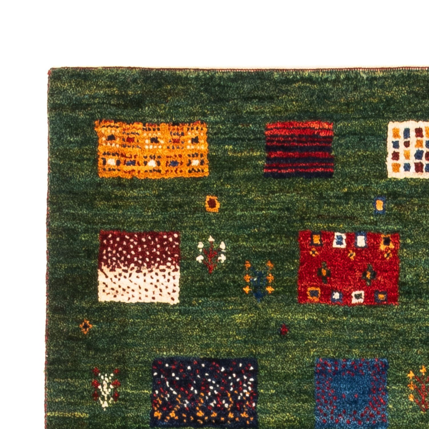 Loribaft Rug 129x88cm - Perserteppich Wollteppich
