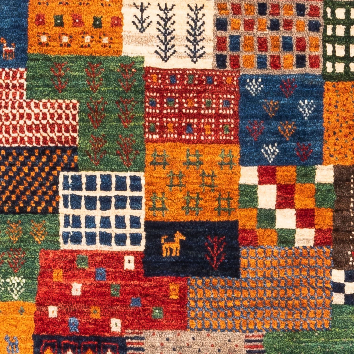 Gabbeh Rug - Loribaft Perser - Royal - 125 x 80 cm - multicolored