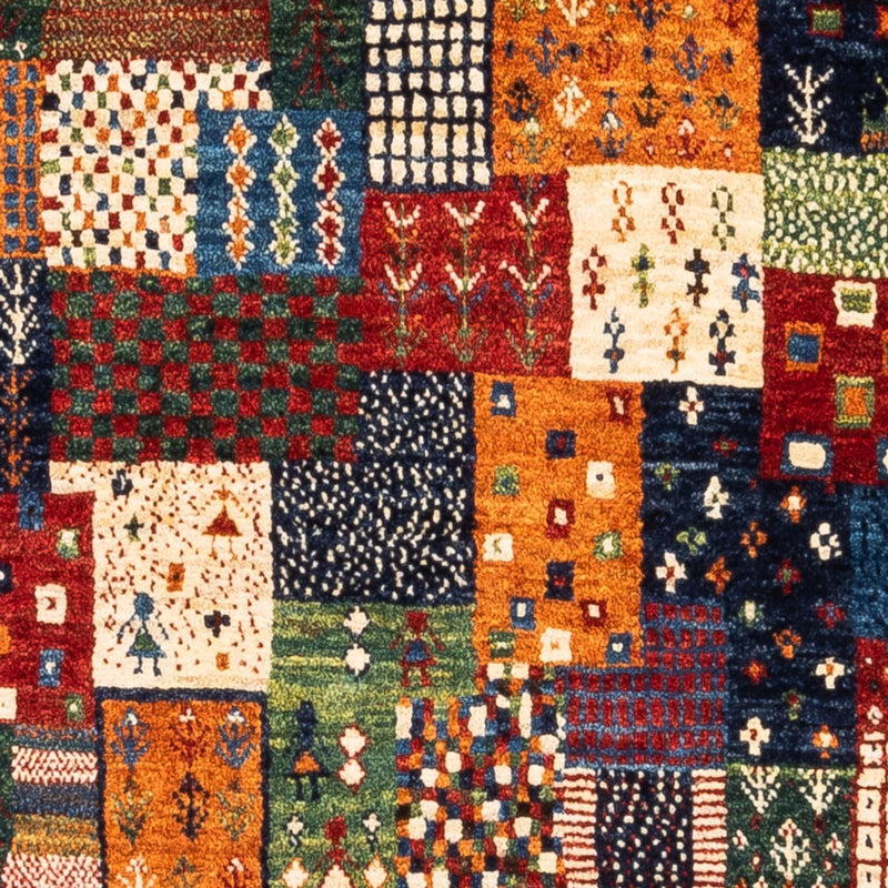 Gabbeh Rug - Loribaft Perser - Royal - 128 x 86 cm - multicolored