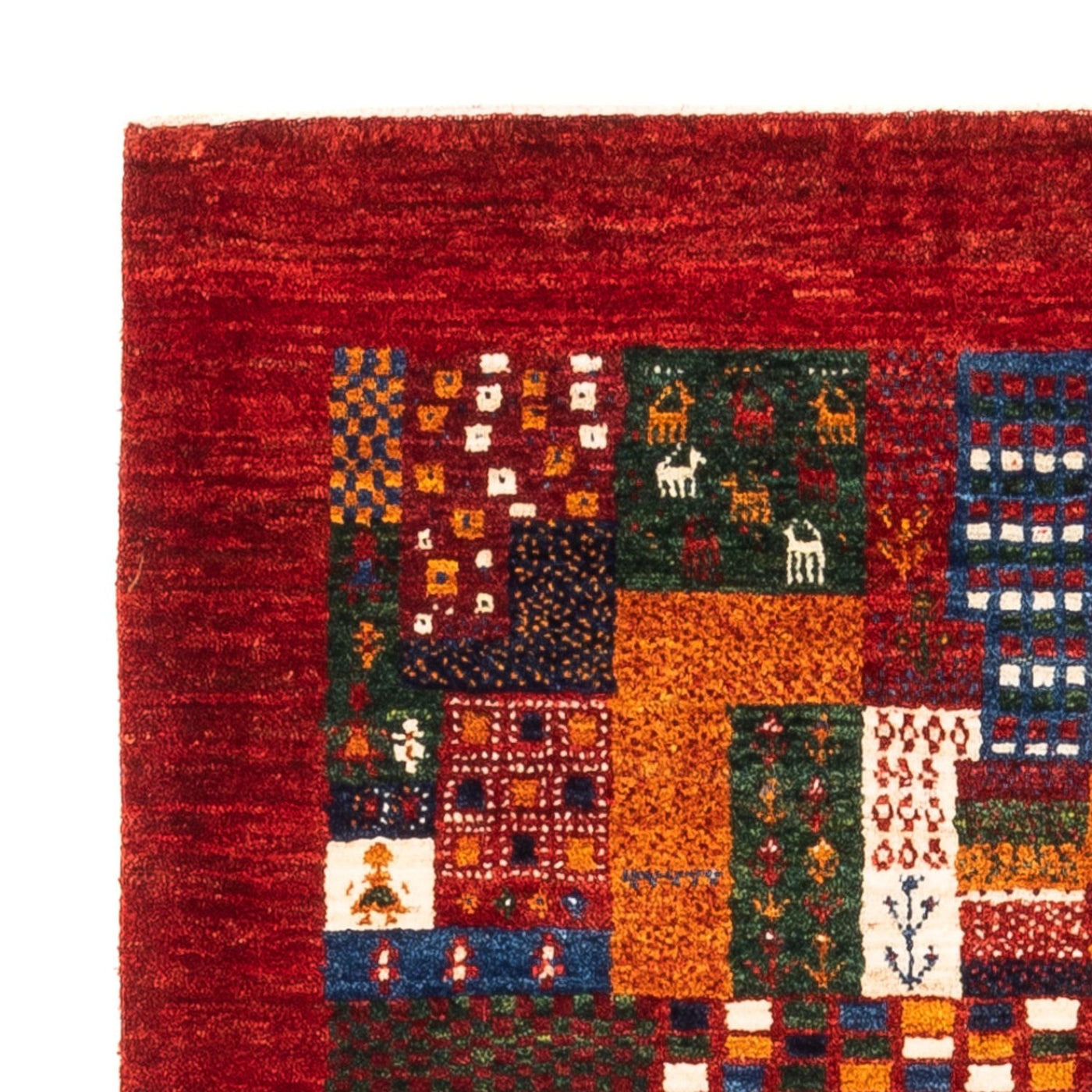 Loribaft Rug 125x86cm - Perserteppich Wollteppich