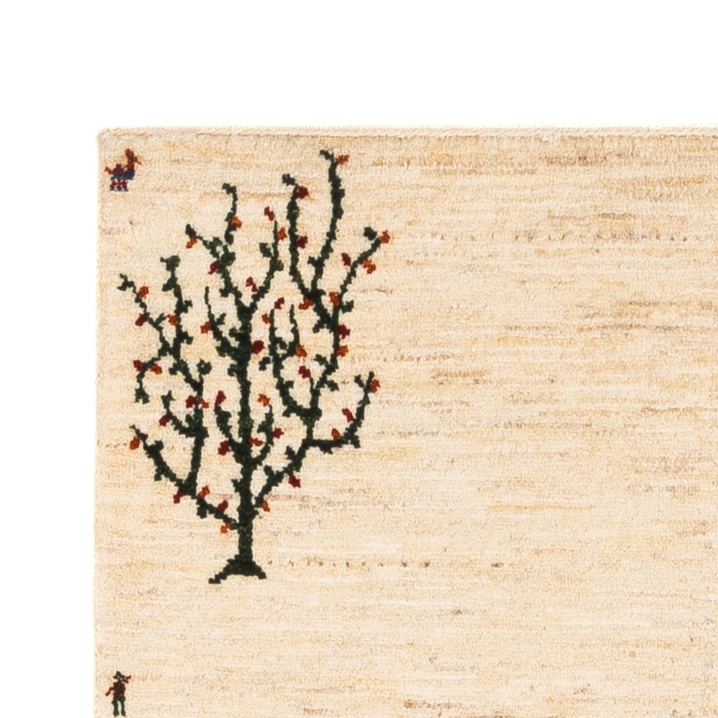 Loribaft Rug 128x84cm - Perserteppich Wollteppich