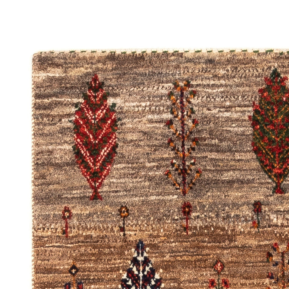 Gabbeh Rug - Loribaft Perser - Royal - 133 x 83 cm - grey