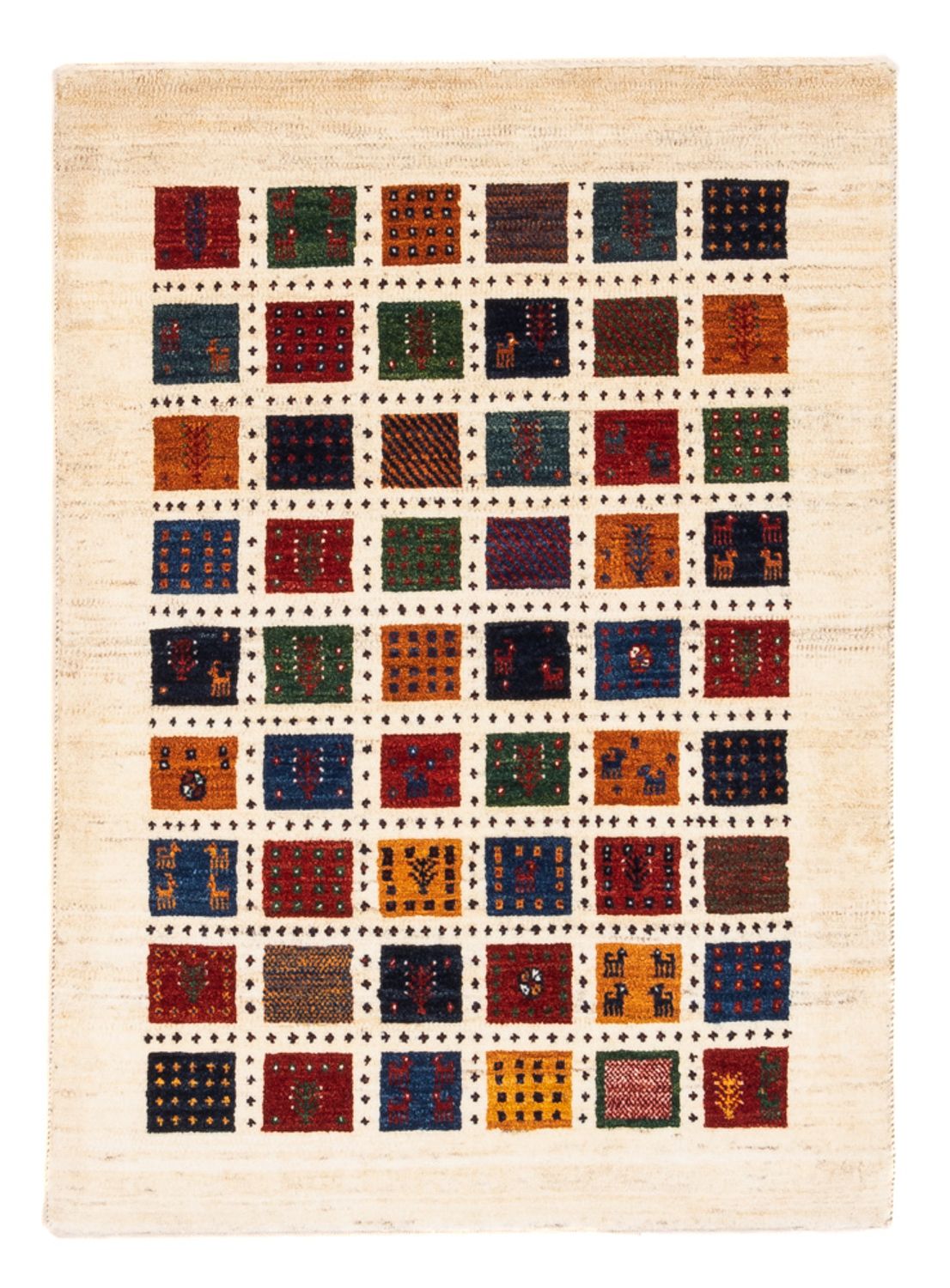Gabbeh Rug - Loribaft Perser - Royal - 112 x 80 cm - multicolored