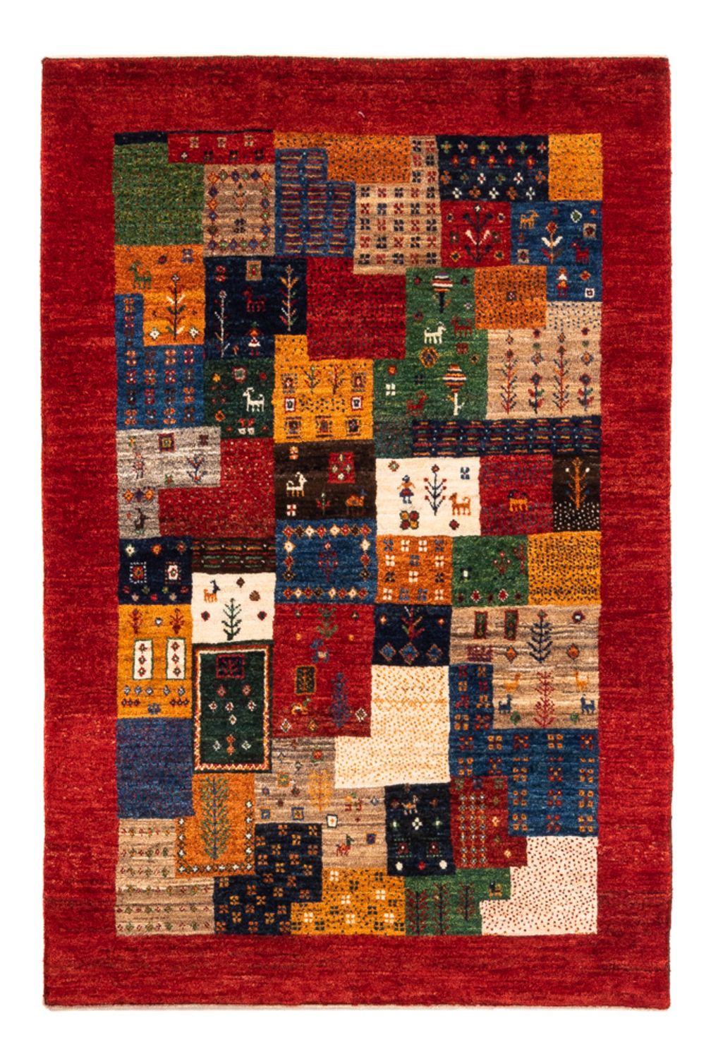 Gabbeh Rug - Loribaft Perser - Royal - 125 x 84 cm - multicolored