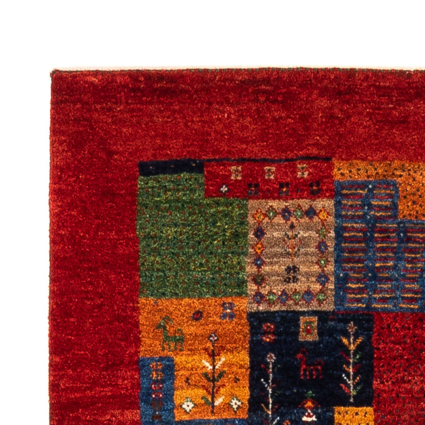 Loribaft Rug 125x84cm - Perserteppich Wollteppich
