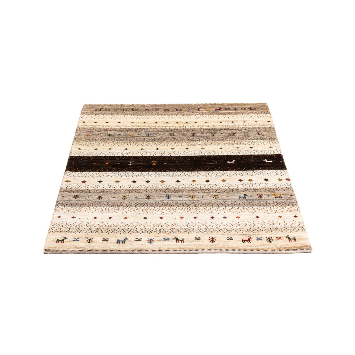 Gabbeh Rug - Loribaft Perser - Royal - 121 x 84 cm - multicolored