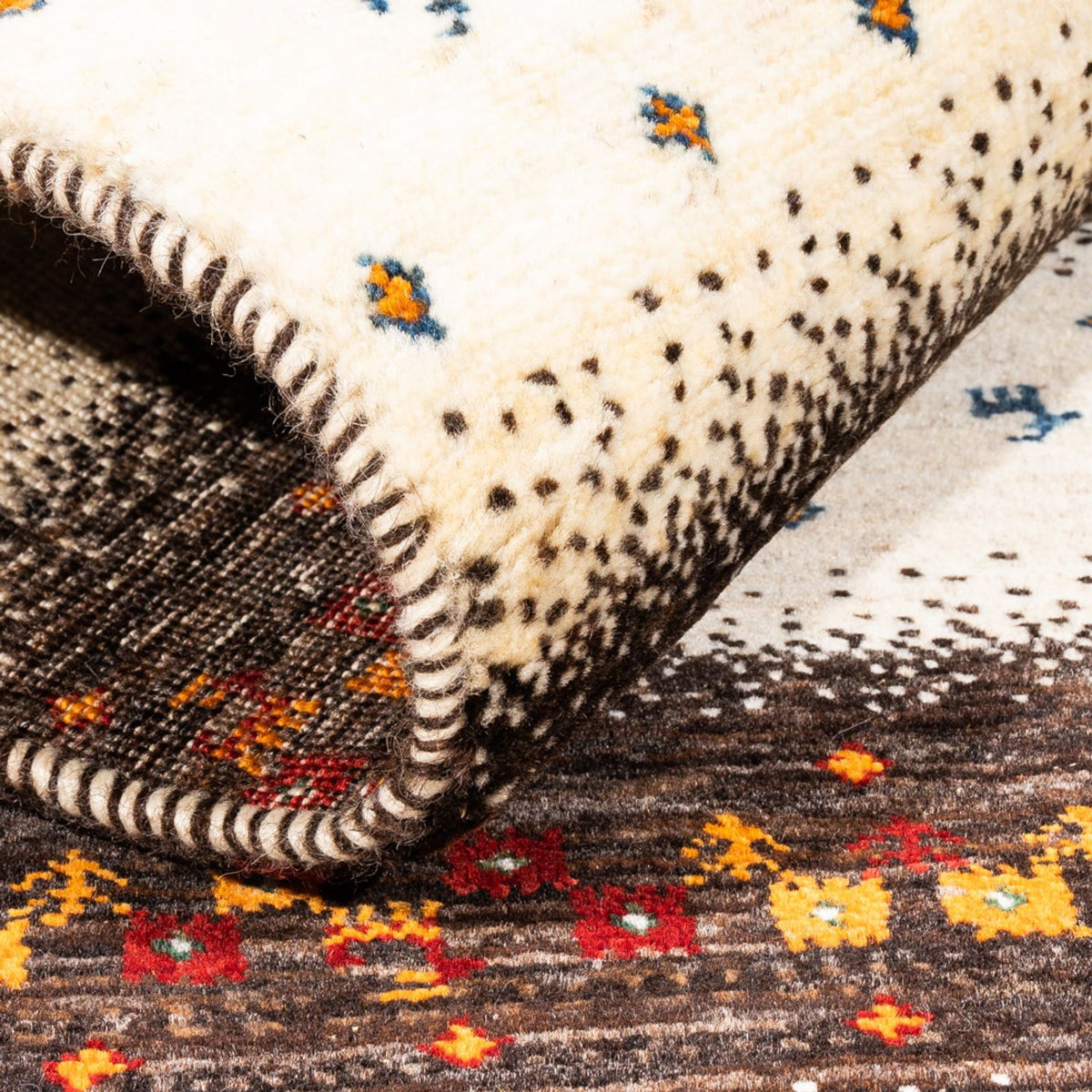 Gabbeh Rug - Loribaft Perser - Royal - 127 x 83 cm - multicolored