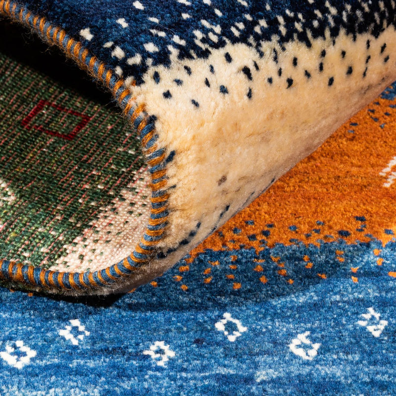 Gabbeh Rug - Loribaft Perser - Royal - 140 x 85 cm - multicolored