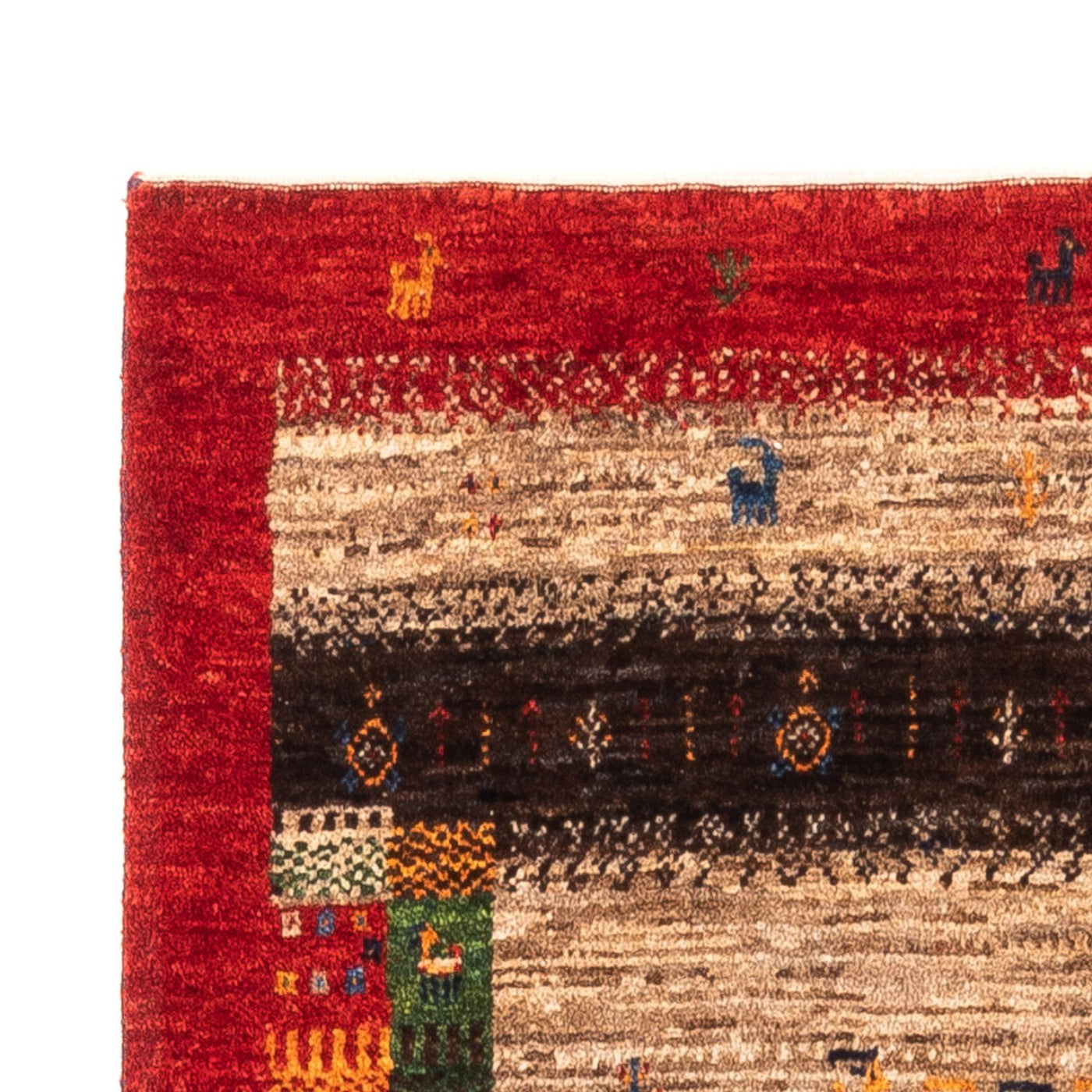 Loribaft Rug 130x87cm - Perserteppich Wollteppich