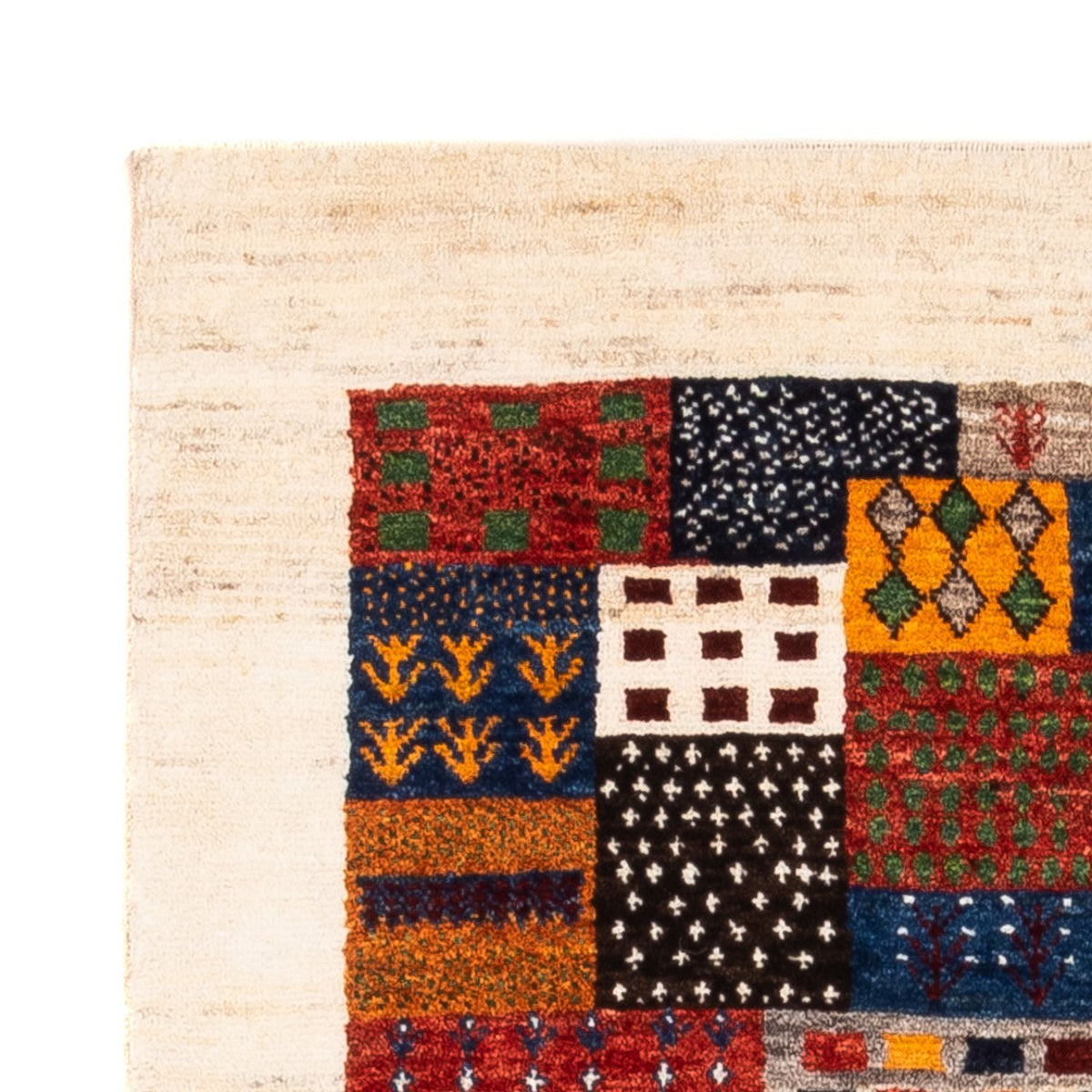 Gabbeh Rug - Loribaft Perser - Royal - 131 x 84 cm - multicolored