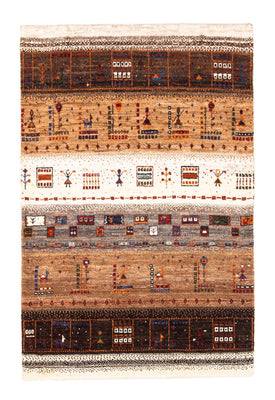 Gabbeh Rug - Loribaft Perser - Royal - 124 x 85 cm - multicolored