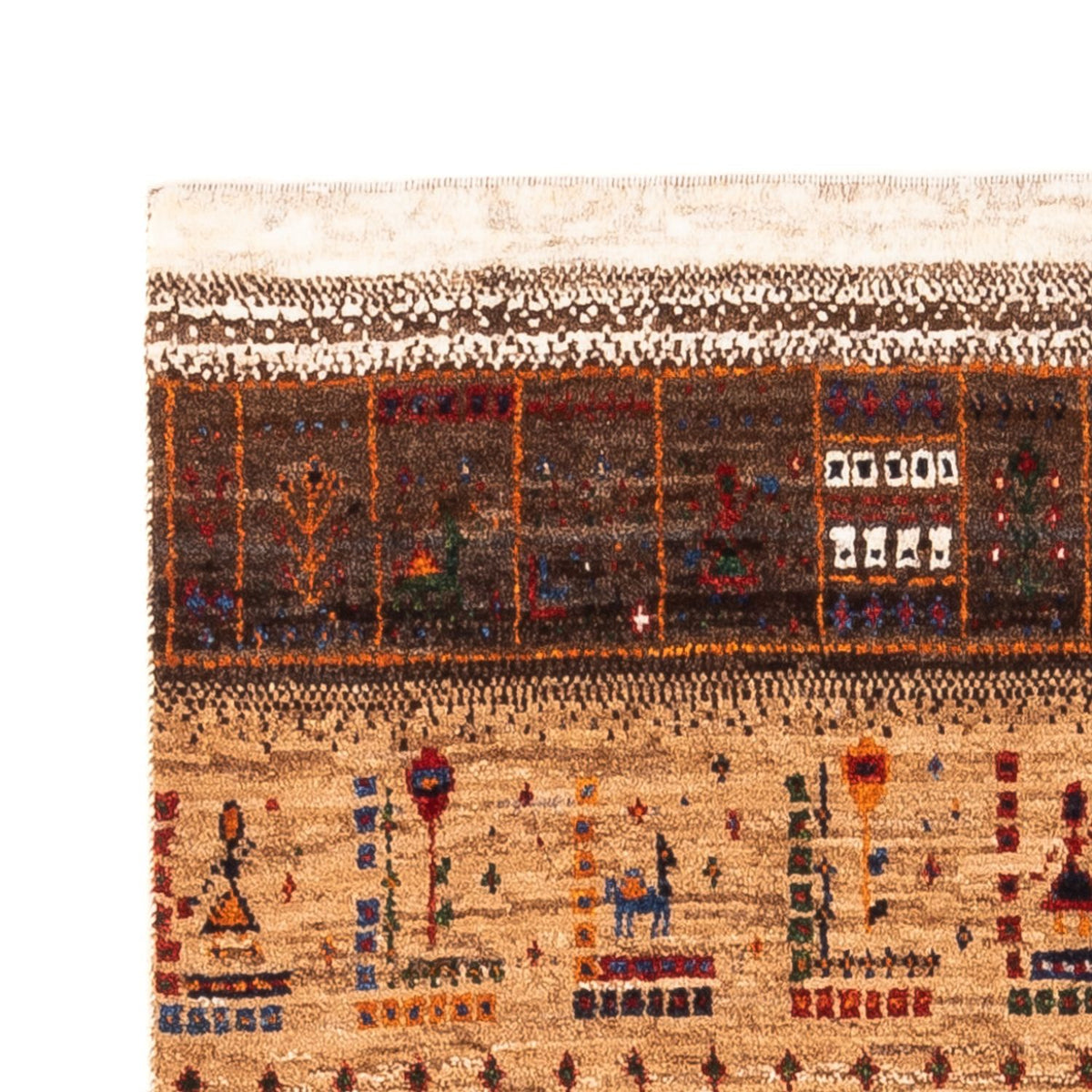 Gabbeh Rug - Loribaft Perser - Royal - 124 x 85 cm - multicolored