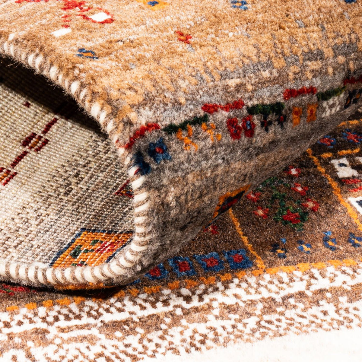 Gabbeh Rug - Loribaft Perser - Royal - 124 x 85 cm - multicolored