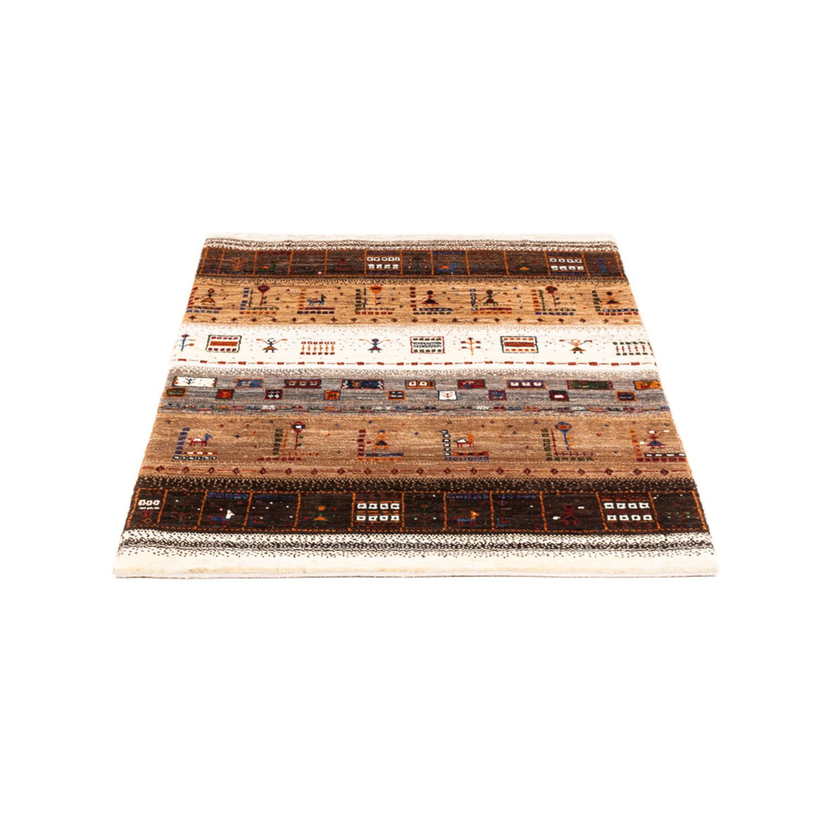 Gabbeh Rug - Loribaft Perser - Royal - 124 x 85 cm - multicolored