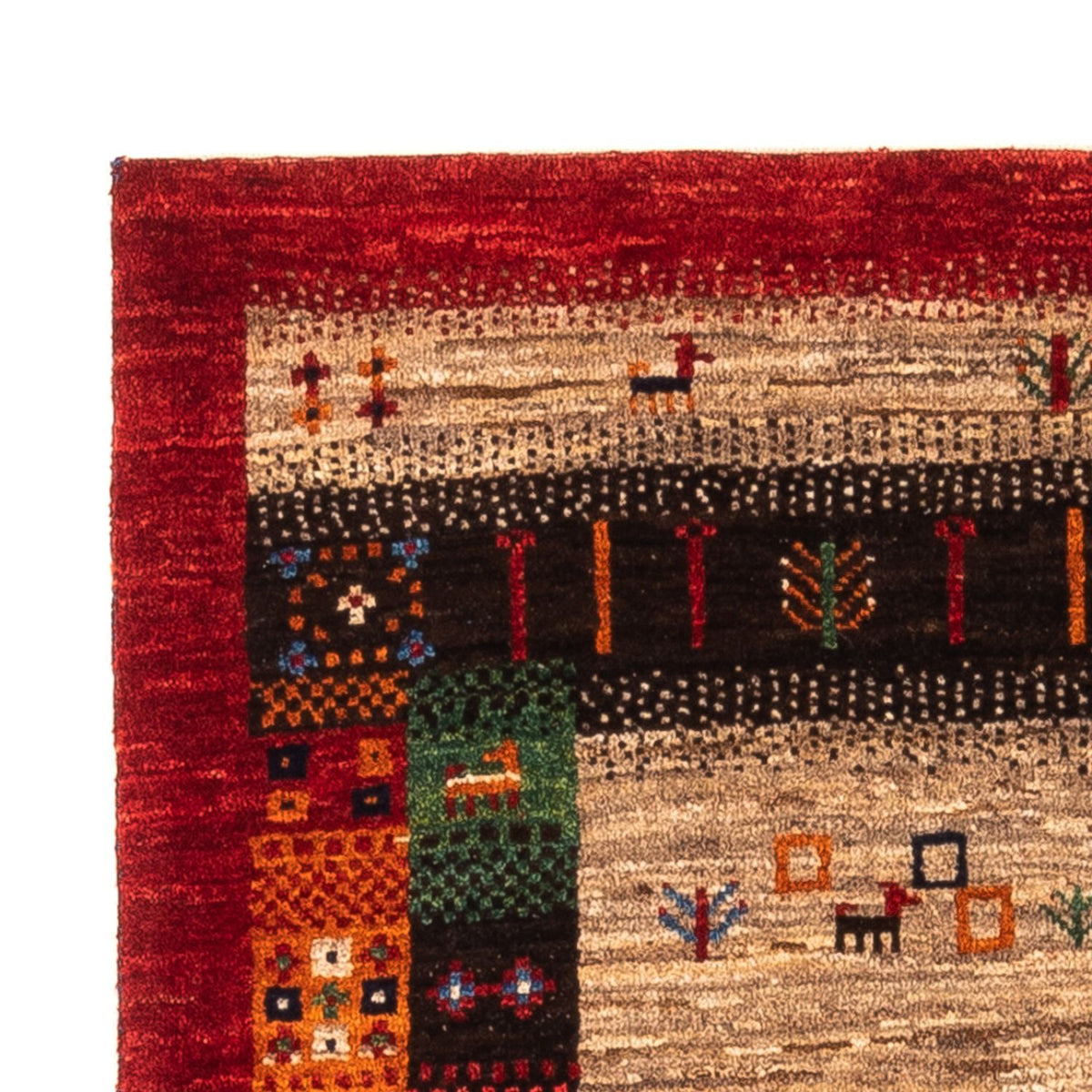 Loribaft Rug 87x125cm - Perserteppich Wollteppich