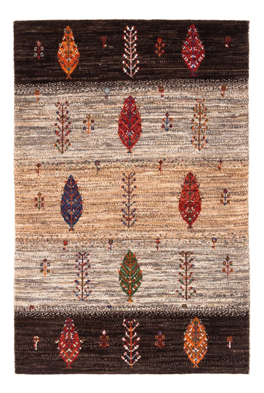 Gabbeh Rug - Loribaft Perser - Royal - 126 x 85 cm - multicolored