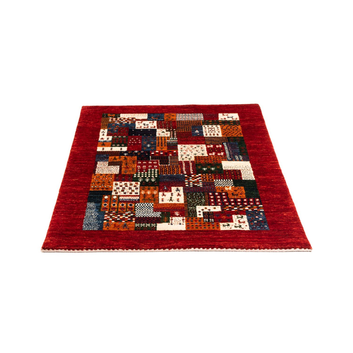 Gabbeh Rug - Loribaft Perser - Royal - 120 x 85 cm - multicolored