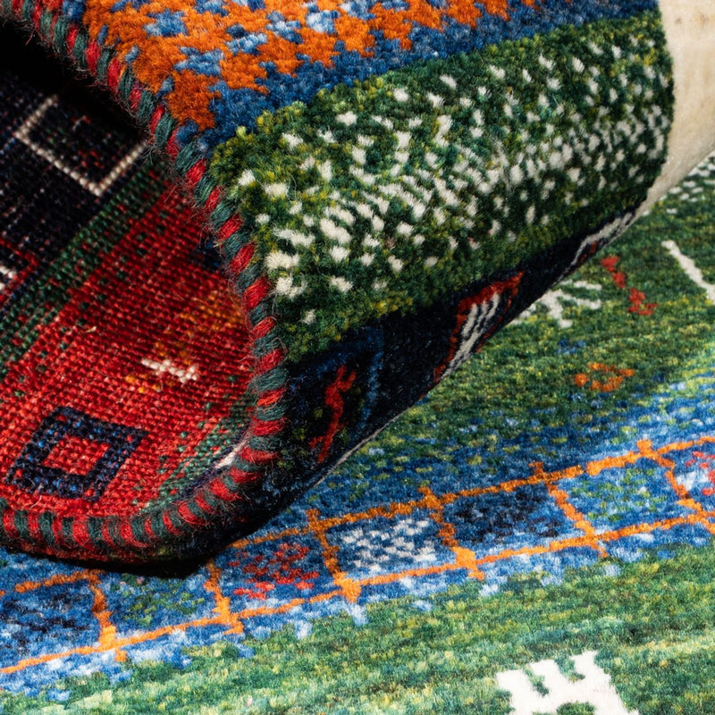 Gabbeh Rug - Loribaft Perser - Royal - 132 x 83 cm - multicolored