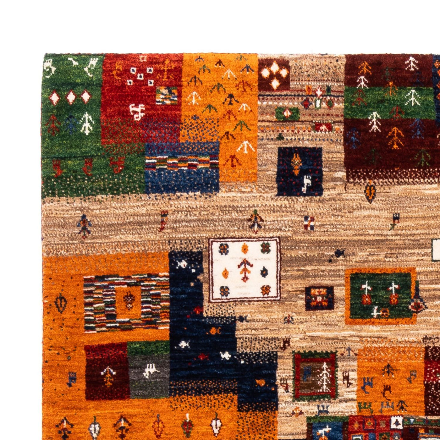Loribaft Rug 192x152cm - Perserteppich Wollteppich
