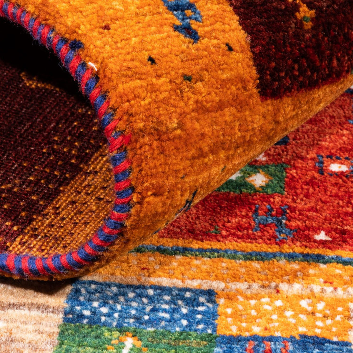 Gabbeh Rug - Loribaft Perser - Royal - 192 x 152 cm - multicolored